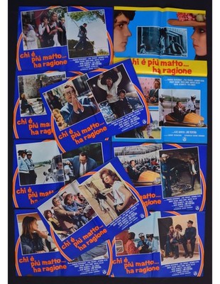 Foto-Poster CHI E' PIU' MATTO HA RAGIONE Original Filmplakat F03