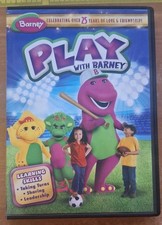 Barney: Play With Barney DVD HTI Ships Free RARE and OOP