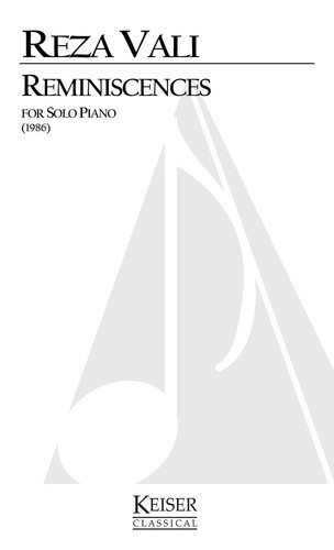 Reminiscences | Reza Vali | LKM Music | Buch | 1986 | EAN 884088302979