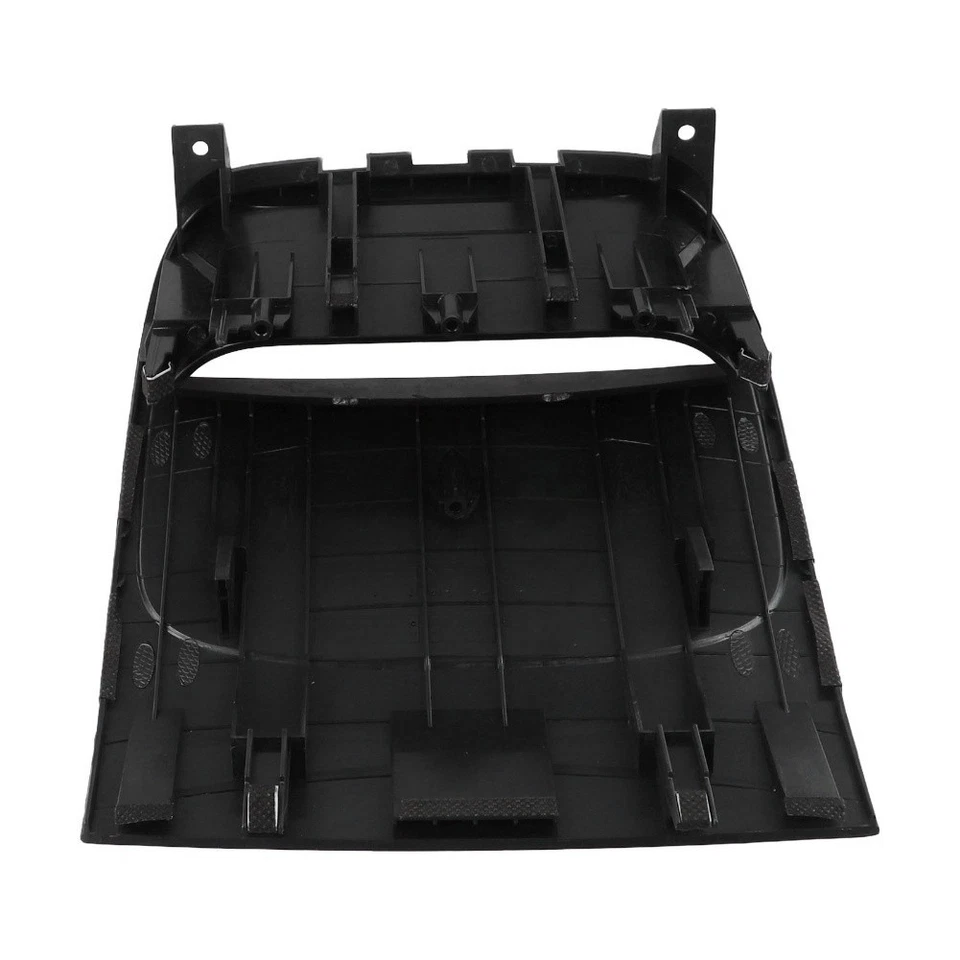 Cuadro de instrumentos ABS superior reloj centro fascia marco para Kia Forte Koup 2009 2012 negro Foto 3 de 4