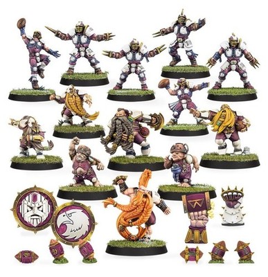 Blood Bowl Painting Commission (Modelle enthalten) Old World Alliance Team Maulers