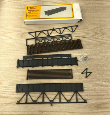 Micro Engineering Co Ho Scale Deck Girder Bridge 50' Open Deck #75-501