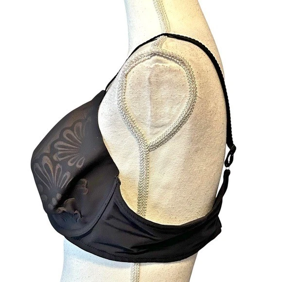 Sutiã Bali Beauty Lift sem forro tamanho 42B estilo 6563 em preto - Imagem 4 de 4