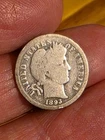 1893 O BARBER SILVER DIME--PRESENTABLE COLLECTIBLE GRADE--SEMI KEY DATE