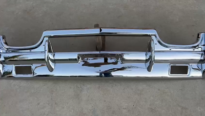 X LINCOLN CONTINENTAL NEW TRIPLE PLATED CHROME FRONT BUMPER 1961