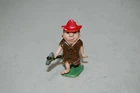 Vintage Marx Tinykins Fireman The Flintstones Barney Rubble Figure