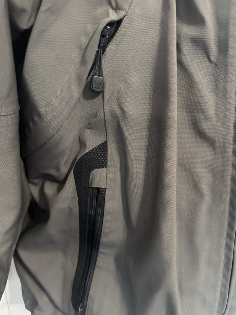 BMW Motorrad Tourshell Biker Jacket Men's 60 Gray Nylon Motorcycle