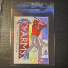 2025 Panini Crusade James Wood Nationals Call to Arms Prizm #14