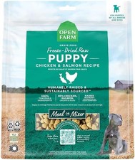Open Farm, Freeze Dried Raw Puppy Food, Morsels with 13.5 Ounce Pack of 1