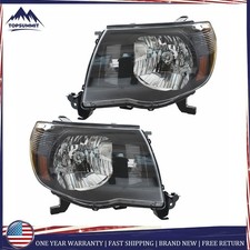 Set Driver Passenger For Toyota Tacoma 2005-2011 Headlight Assembly Halogen