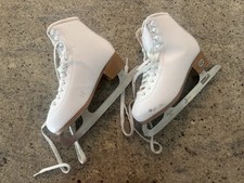 Riedell Horizon Women's Size 6 White Ice Skates Medium width