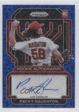 2022 Panini Prizm Rookie Blue Donut Circle 34/50 Packy Naughton #RA-PN Auto 0zg6