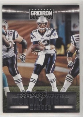 2012 Panini Gridiron Monday Night Heroes Silver 201/250 Tom Brady #2 uk2