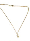 Pretty 16 Inch White/Clear Rhinestone Necklace — photo 3