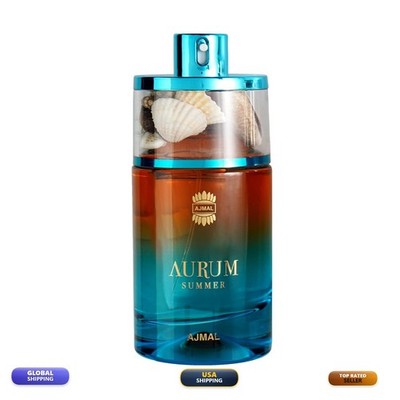 Ajmal Aurum Summer EDP For Women, 2.5 Fl Oz / 75 Ml 6293708013692
