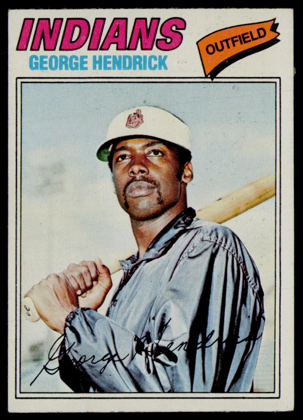 1977 Topps #330 George Hendrick
