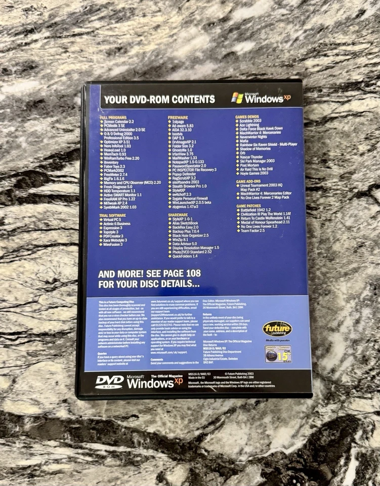 Microsoft Windows XP Troubleshooting Kit CD-ROM + Full Programs + Games 2003 - Image 2 of 4