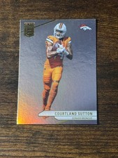 2024 Denver Broncos Courtland Sutton Panini Donruss Elite #68 Card