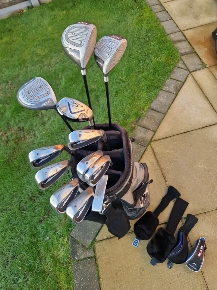 Full Set R/H RAM Golf Clubs & Callaway Bag Excellent Cond See Full Description - Image 2 of 4
