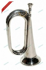 Bugle Nickle Finish Old School Orchestra Band Bugle Bigul Classy