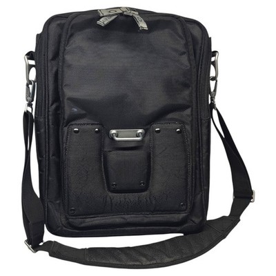 Oakley B2B Metal Hardware Black Work Street Messenger Over Shoulder Bag