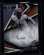 2022 Bowman's Best University Football Cameron Ward #BA-CWA Auto