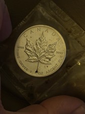 2002 Canadian 5$Silver Coin Elizabeth II