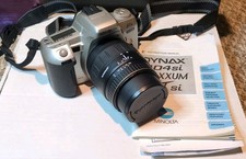 Minolta DYNAX Maxxum ST 404si 35mm SLR camera 28-80mm AF zoom, No Film Test