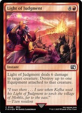 Light of Judgment Foil 144 Final Fantasy Magic the Gathering