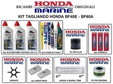 KIT TAGLIANDO MANUTENZIONE MOTORE FUORIBORDO HONDA MARINE BF40E - BF60A