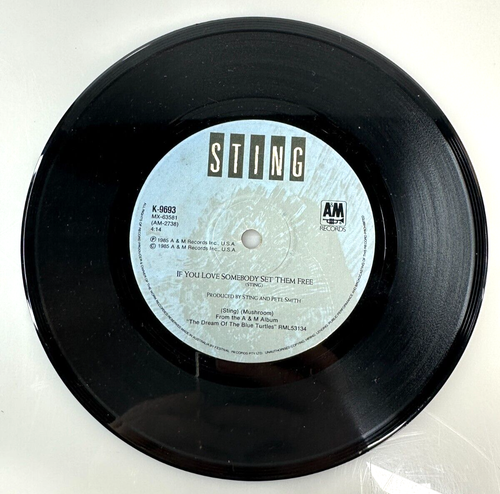 Sting – If You Love Somebody Set Them Free - Vinyl, 7", 45 RPM, Single 1985 ROCK - Picture 2 of 2