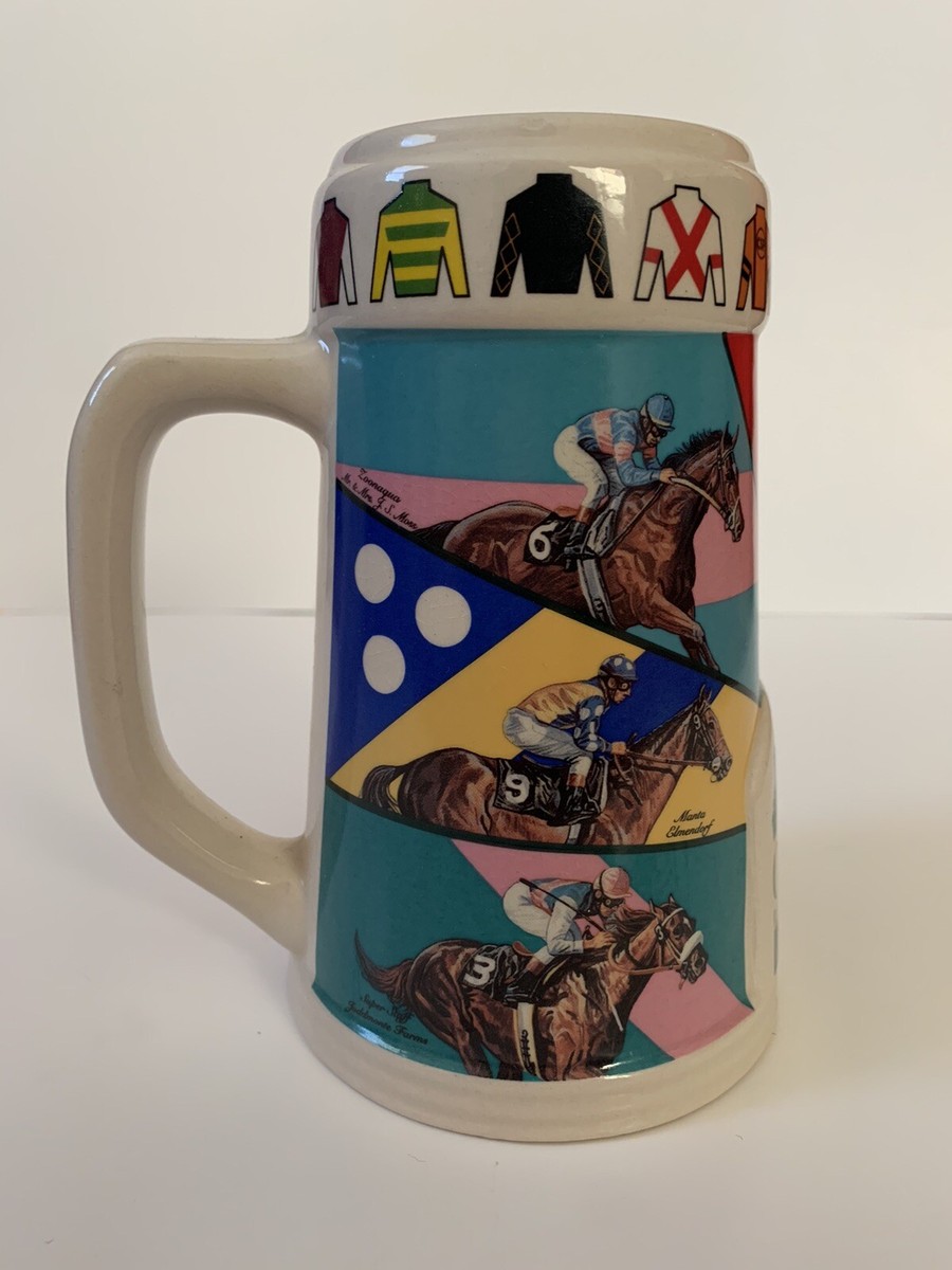 Vintage 1996 SANTA ANITA OAK TREE HORSE RACING COLLECTORS BEER