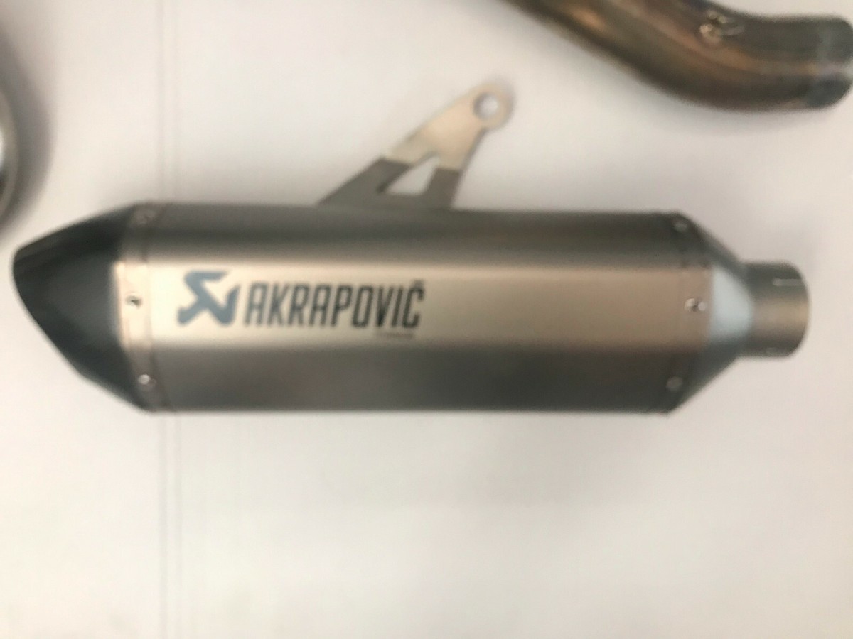 BMW S 1000 RR HP RACE ABGASANLAGE TITAN AKRAPOVIC + ECE  