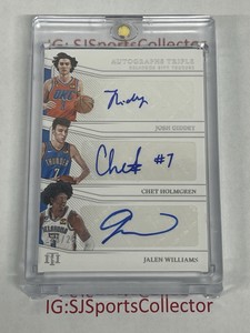 Chet Holmgren Rookie Auto | eBay