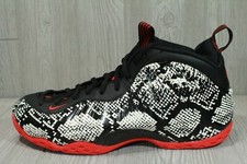 white and red foamposite