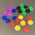 24pcs Towns Port City Hex Tiles Mosaic A Story of Civilization Board Game Minis 