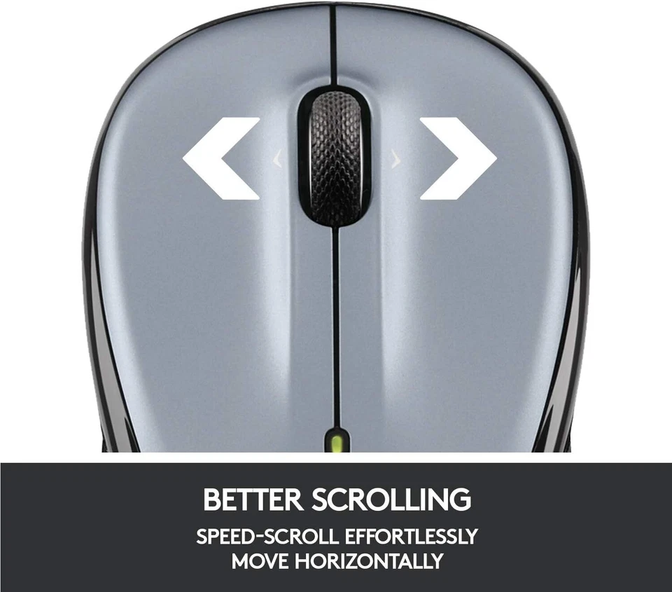 Logitech M325s Wireless Nano Empfänger Maus Silber - Bild 4 von 4