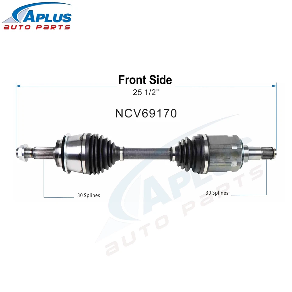 Nuevos ejes CV delanteros OE para Toyota Tacoma 2005-2022 4x4 garantía de por vida Foto 3 de 4