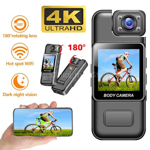 4K HD WIFI Body Kamera Videorecorder Outdoor Sport Action Mini Cam Nachtsicht - Bild 4 von 30