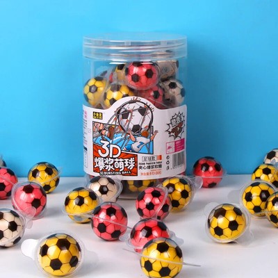 Fruit Flavored 3D Gummy Ball Candy Spherical Gum Eyeball Gummy Candy 30pcs