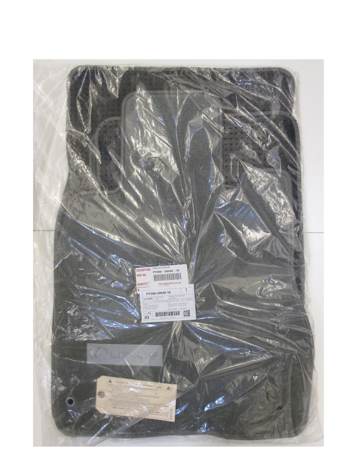 LEXUS OEM FACTORY CARPET FLOOR MAT SET 20012006 LS430 ASH eBay