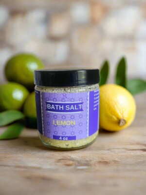Scented Beautifully Dead Sea Salt Scrub For Glowing Skin 4 oz