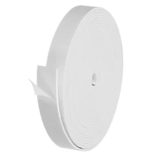 Weather Stripping Door Seal Strip 1 Roll 1 Inch x 1/8 Inch x 26 Ft White