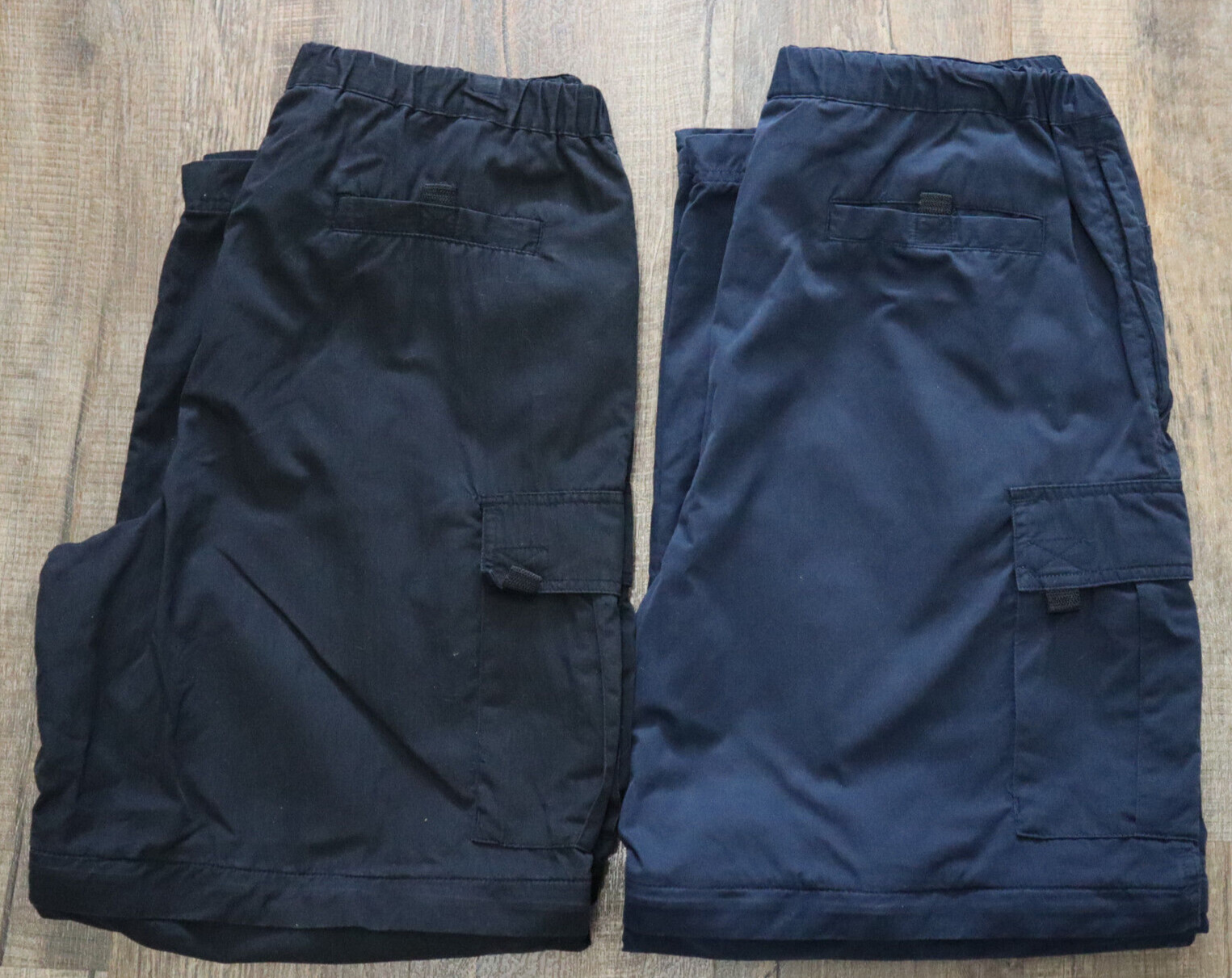 2 Outer Rim Men's Cargo Pants Zip Off Shorts Elastic … Gem