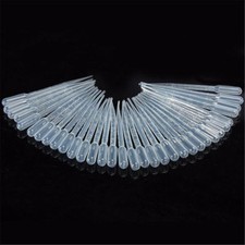 200PCS 3ML Disposable Plastic Eye Dropper Set Transfer Graduated Pipettes