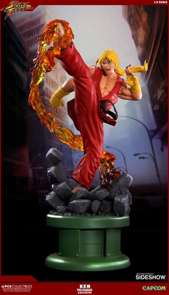 STREET FIGHTER KEN MASTERS EXCLUSIVE CLASSIC ULTRA DRAGON FLAME