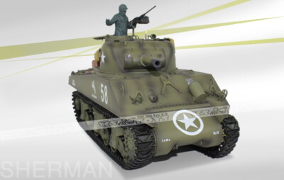 M4A3 Sherman 105 ラジコン戦車 1/16スケール 2.4Ghz 7.0v 1/16 US M4A3 Sherman 105mm Howitzer Battle Tank w