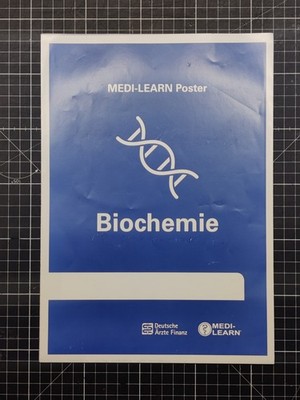 MEDI-LEARN Poster Biochemie und Poster Antibiotika 