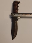 Black Burl Walnut Damascus Knife Titan Knives  — photo 7