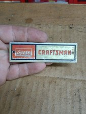 Vintage Craftsman 3-916 Toolbox Tool Box Emblem Usa. C224